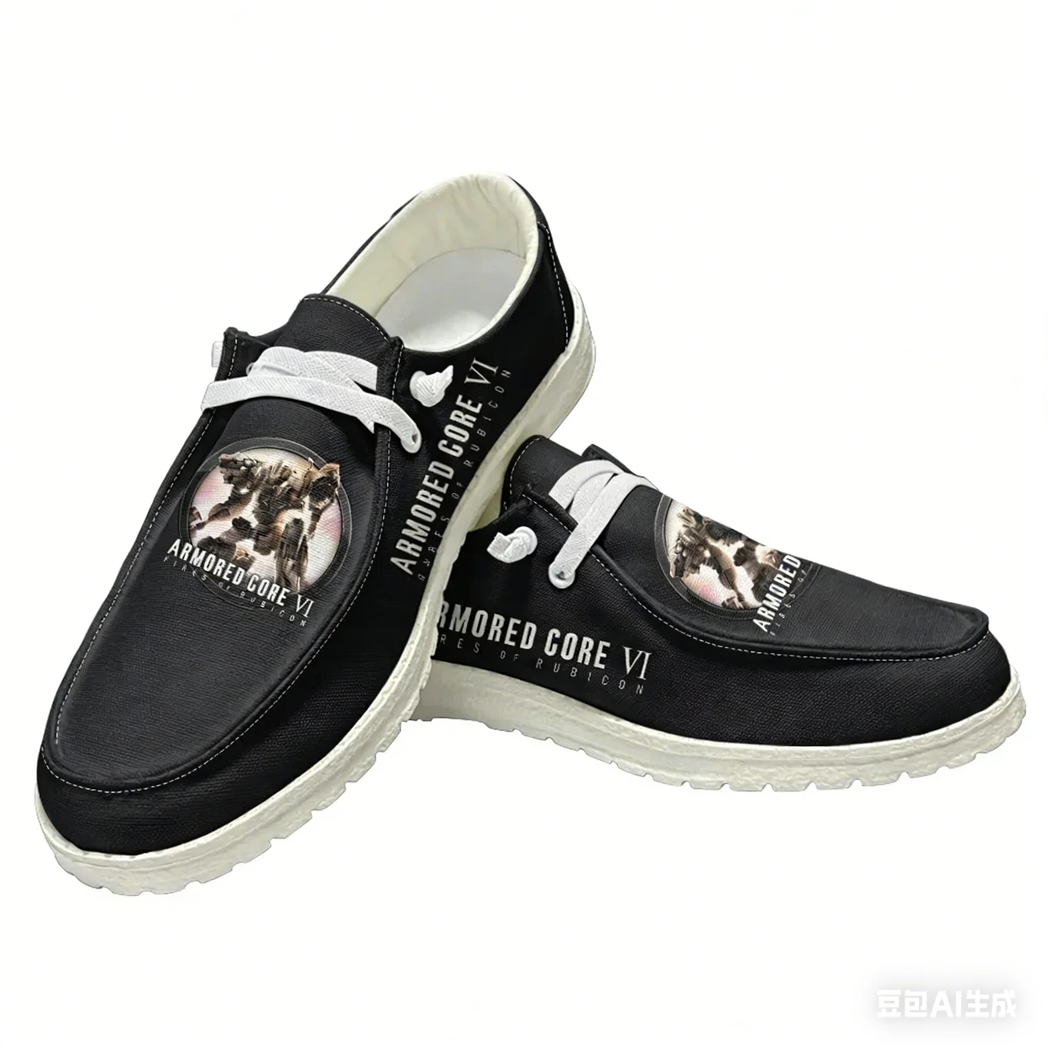Oxford Lace Up Women - รองเท้าลำลอง Armored Core VI Fires of