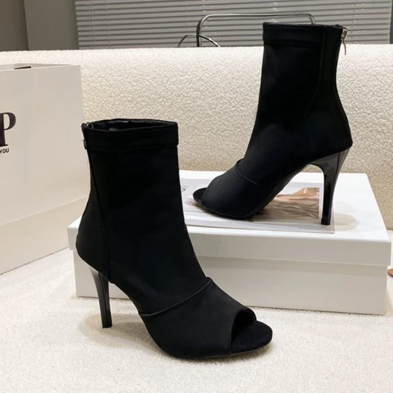 2025 ผู้หญิงบอลรูม Latin Dance - Sock Boot Women บทวิจารณ์และราคา
