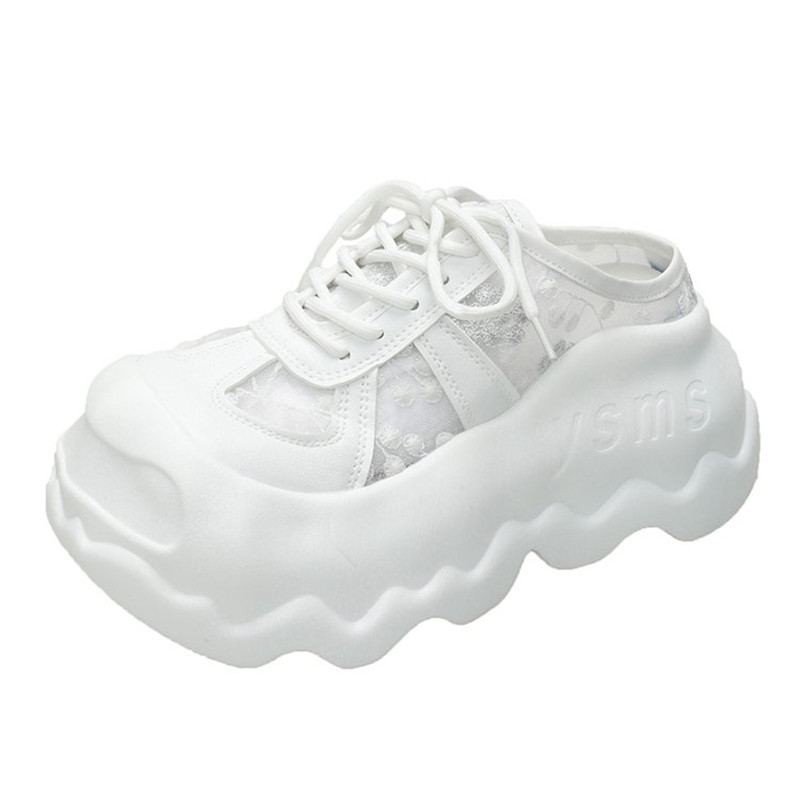 รองเท้าผ้าใบเสริมส้นสำหรับผู้ห - Women Shoes Tennis บทวิจารณ์และราคา