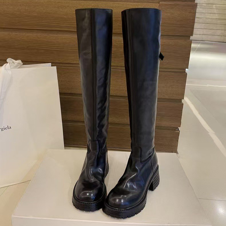 รองเท้าบูทส้นสูงแบบหนาสำหรับผู - Sock Boot Women บทวิจารณ์และราคา