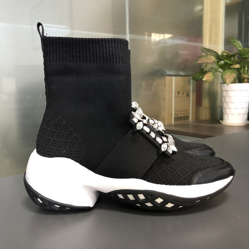 รองเท้าผ้าใบแฟชั่นผู้หญิง ดีไซ - Sock Boot Women บทวิจารณ์และราคา