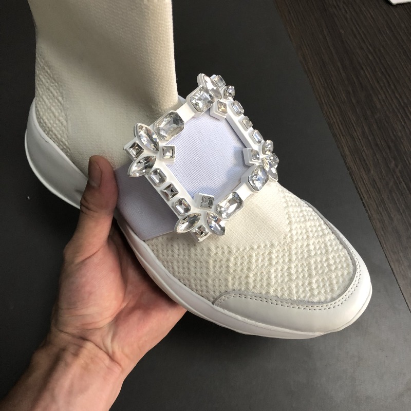 รองเท้าผ้าใบแฟชั่นผู้หญิง ดีไซ - Sock Boot Women บทวิจารณ์และราคา