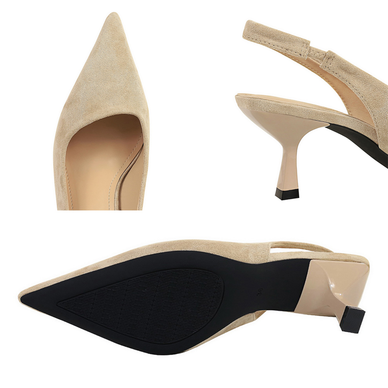 รองเท้าส้นสูงสไตล์ฝรั่งเศสแบบใ - Women'S Shoes Quality บทวิจารณ์และราคา