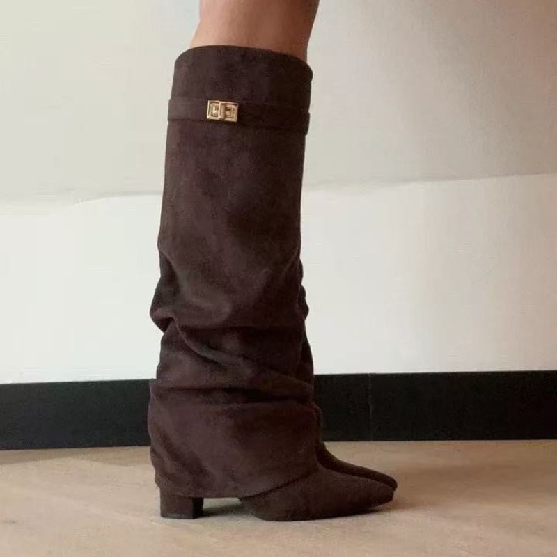 รองเท้าบูทผู้หญิงทรงสูงถึงเข่า - Knee High Boots Women บทวิจารณ์และราคา